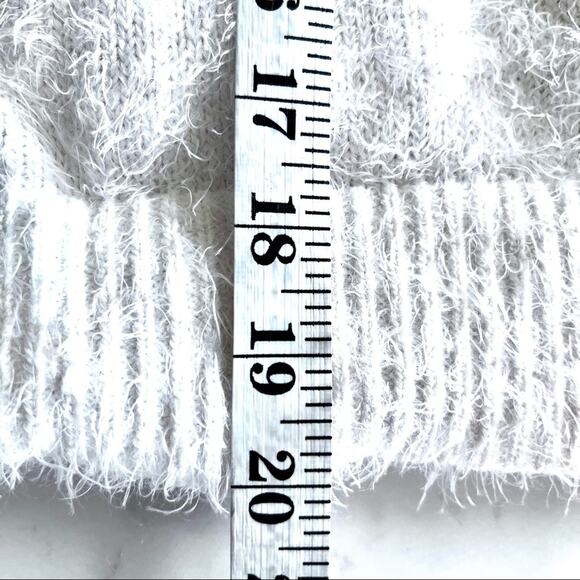 Zara girls white ecru fluffy eyelash sweater size 13-14 - Picture 3 of 4